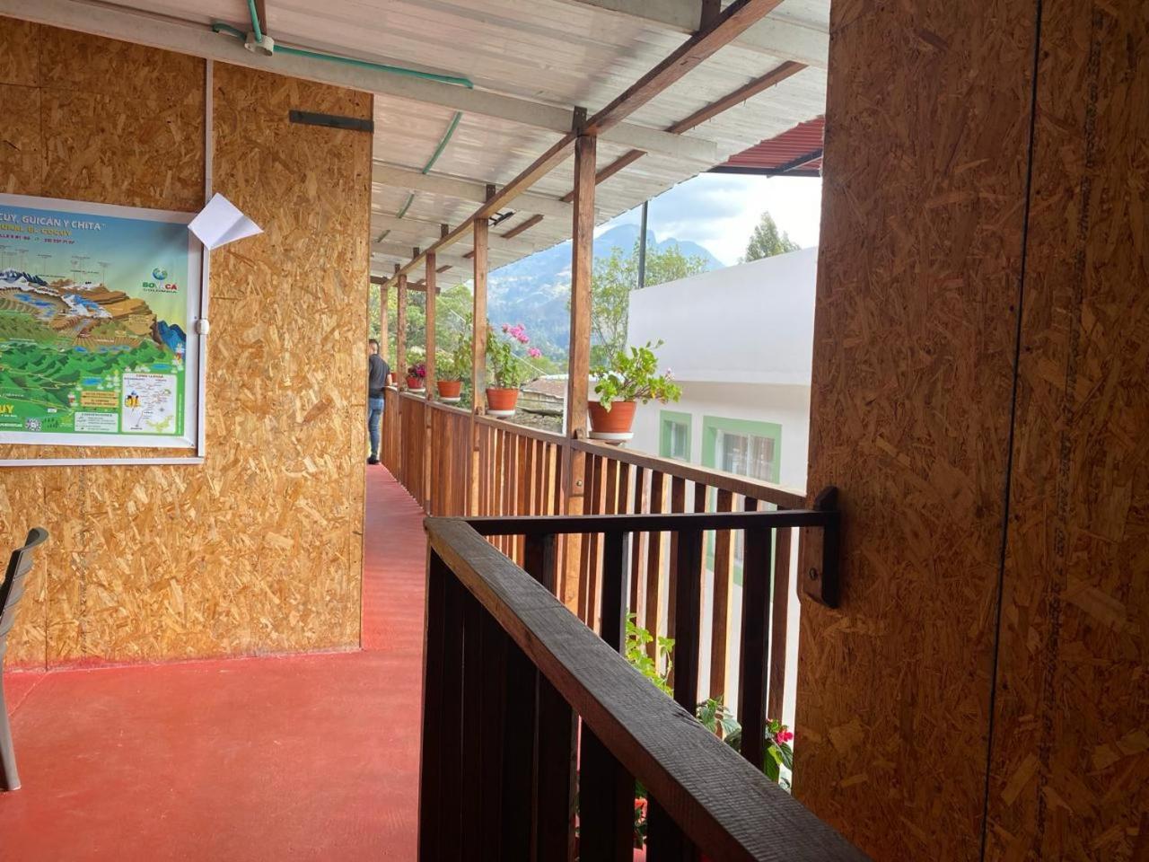 Gll Hotel El Cocuy Exteriör bild